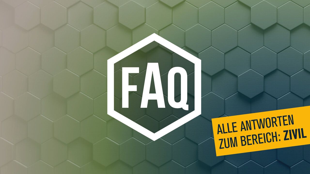 FAQ Bereich Zivil Symbol der Karrierekaserne.