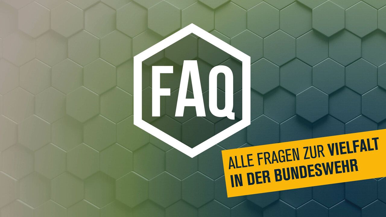 FAQ Vielfalt in der Bundeswehr Symbol der Karrierekaserne.