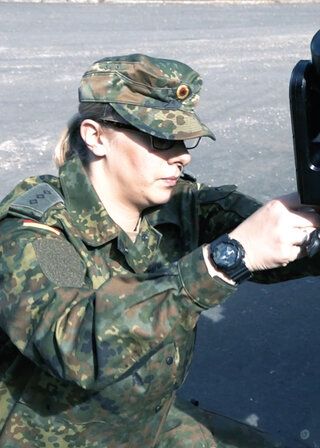 Kampfmittelabwehroffizierin Olivia
